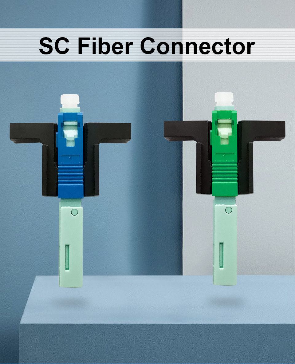 Connector SC/UPC Fast Connector Fiber Optic Quick Optical UPC Embedded ...