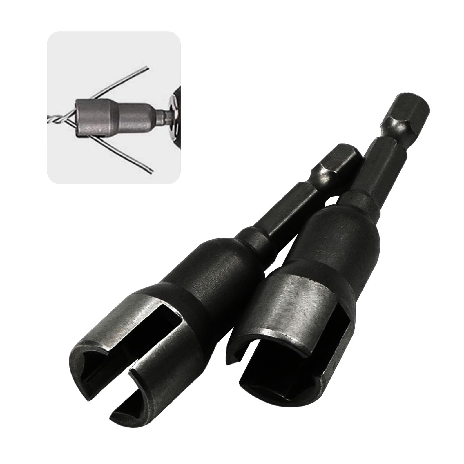 1PCS Wing Nut Driver Bit Set 1/4'' Quick Change for Panel Nuts, Screws ...
