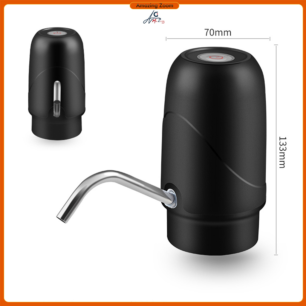 Water Bottle Pump Dispenser USB Charging Automatic Drinking Portable ...