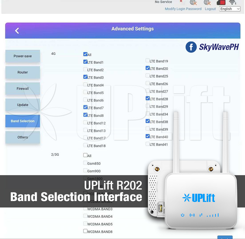 Mabilis! UPLift R202 SIM-Based 4G Wifi Modem Openline with Band ...