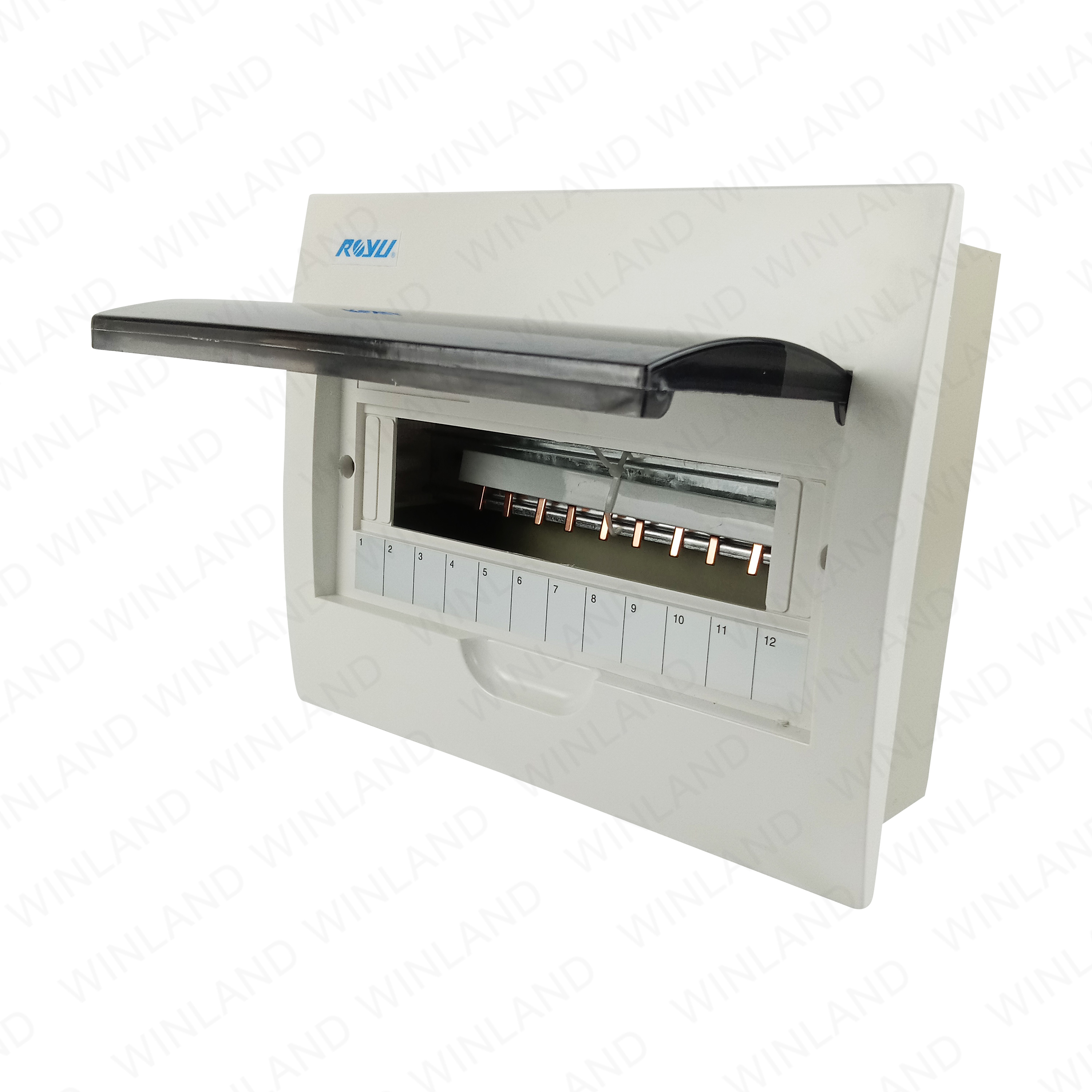 Royu by Winland Metal Base Distribution Panel Box with Busbar 12 ...