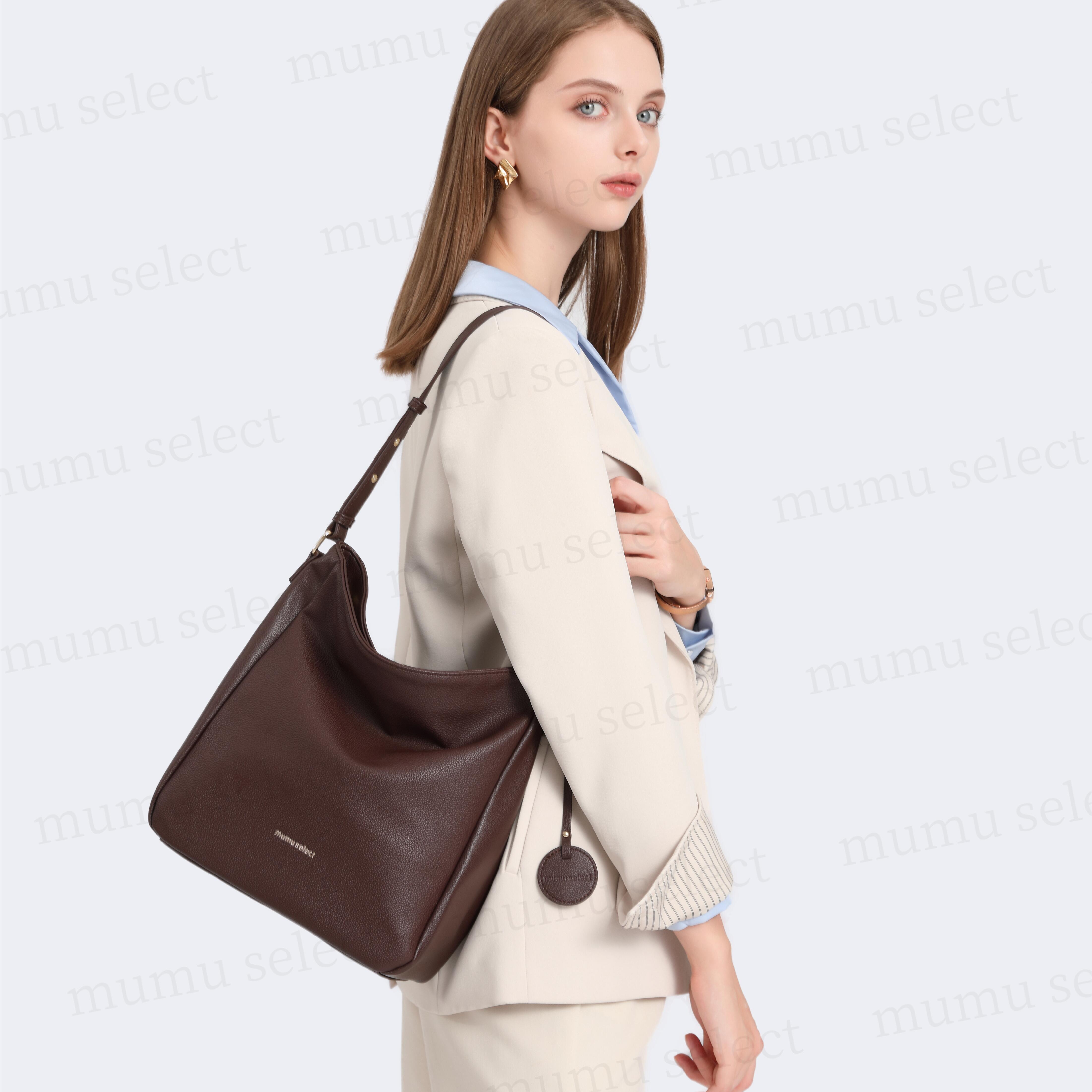 【High-End Mumu】M322 Korean Leather Quality Women Shoulder Bag Large ...