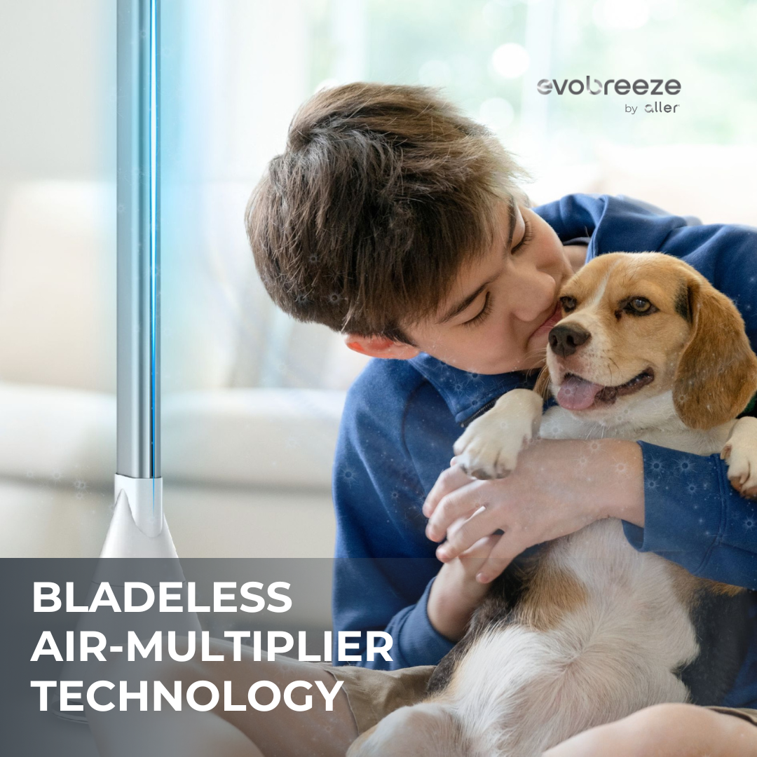 Aller Evobreeze Zen Plasma Air Purifier Bladeless Tower Fan | Shopee ...