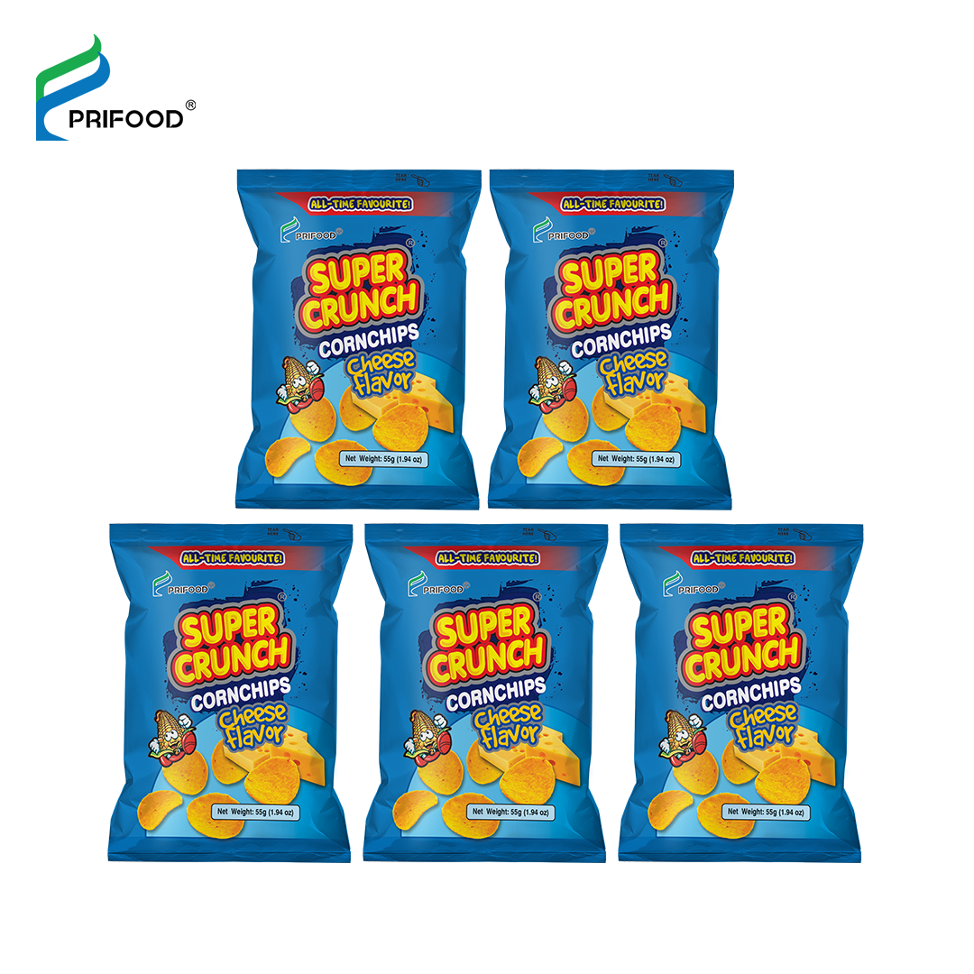 Super Crunch Duo Bundle 1 - 5 Cheese 55g & 5 Sweetcorn 55g | Shopee ...