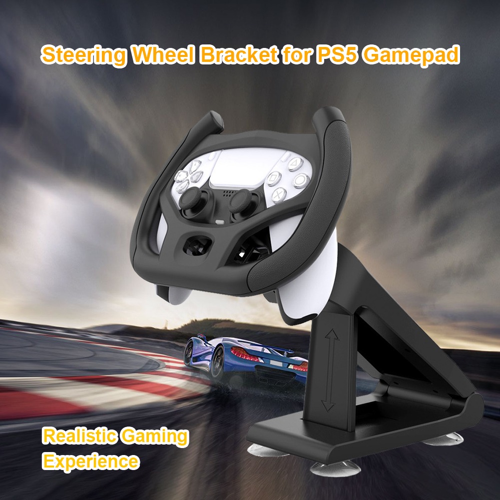 Multi Axis Steering Wheel Races Gaming Handle Holder with Bracket for ...