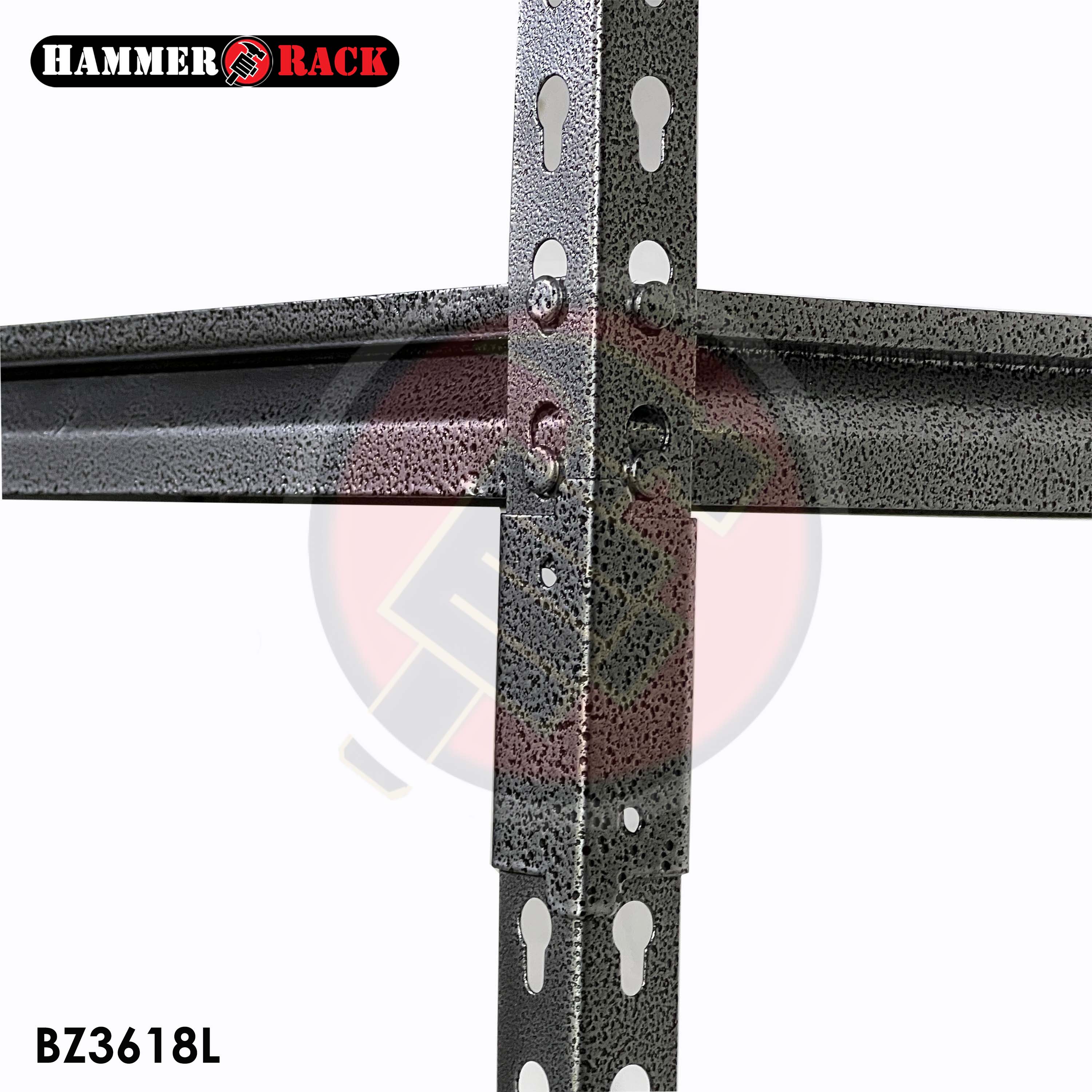 HAMMER RACK 5-Tier Heavy Duty Steel Storage Shelving 750kg | Shopee ...