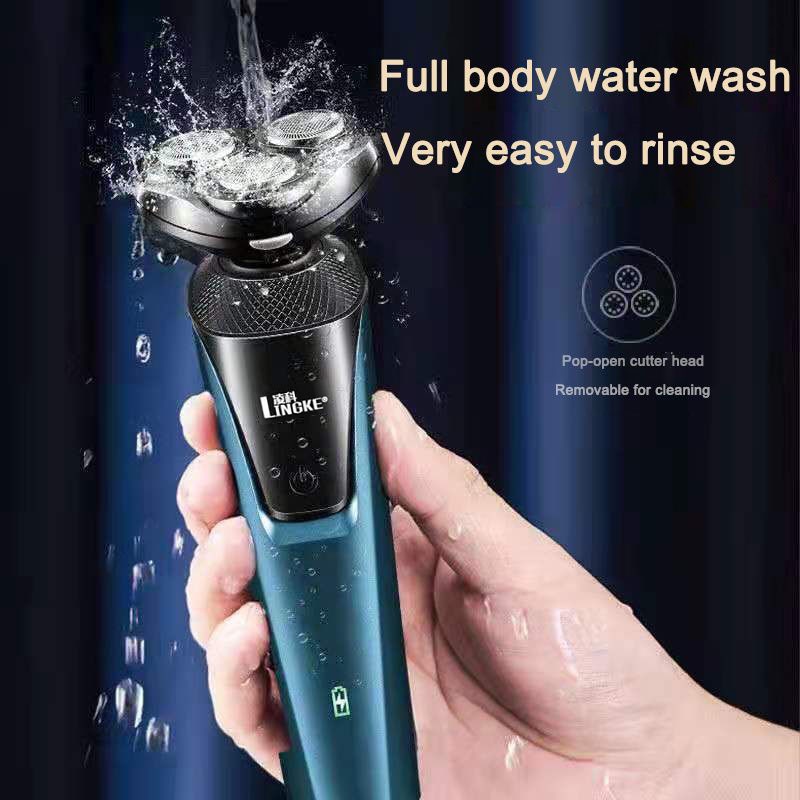 Shaver for Men 3 in 1 Electric Shaver Rechargeable Professional Razor ...