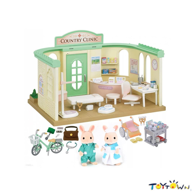 Sylvanian families country clinic gift sales set