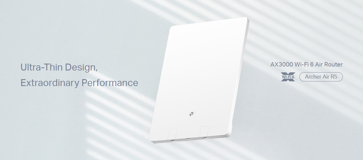 TP-Link Archer Air R5 / AIR E5 AX3000 Dual-Band Wi-Fi 6 Air Router ...