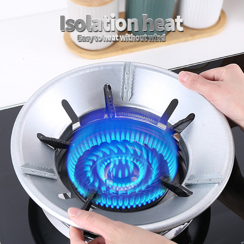 Nipiin Windproof High Efficiency Gas Stove Energy Saving Cover Heat ...