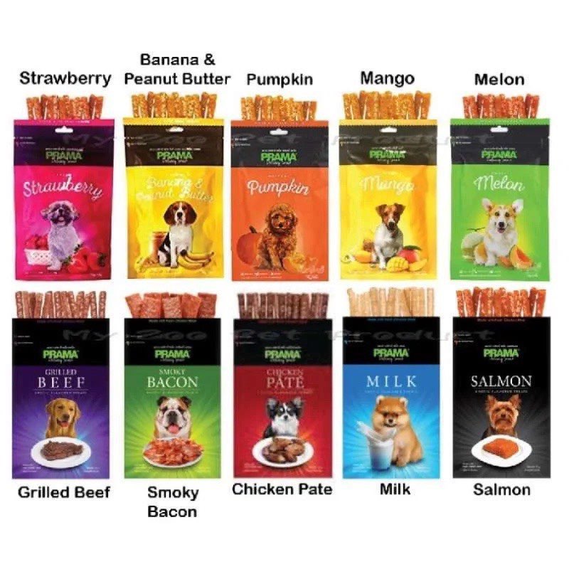 70g Prama Delicacy Dog Treats All Stages Adult Puppy Snack Dog Food Pet ...