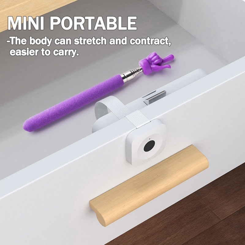 Telescopic Teachers Pointer Rod Finger Design Retractable Teaching ...