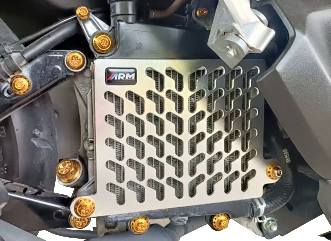 Racing Hero Radiator Cover For Nmax / Aerox CNC | Shopee Philippines