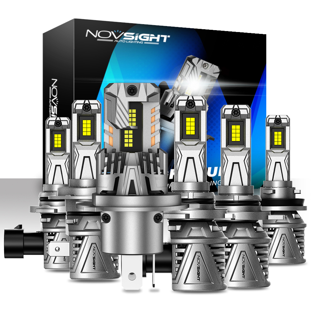 Novsight Newest N68 Car LED Headlight H4 H11 headlight 120W 20000LM ...