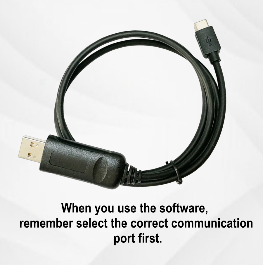 Original WLN Original Programming Cable for KD-C80 Two Way Radio Walkie ...