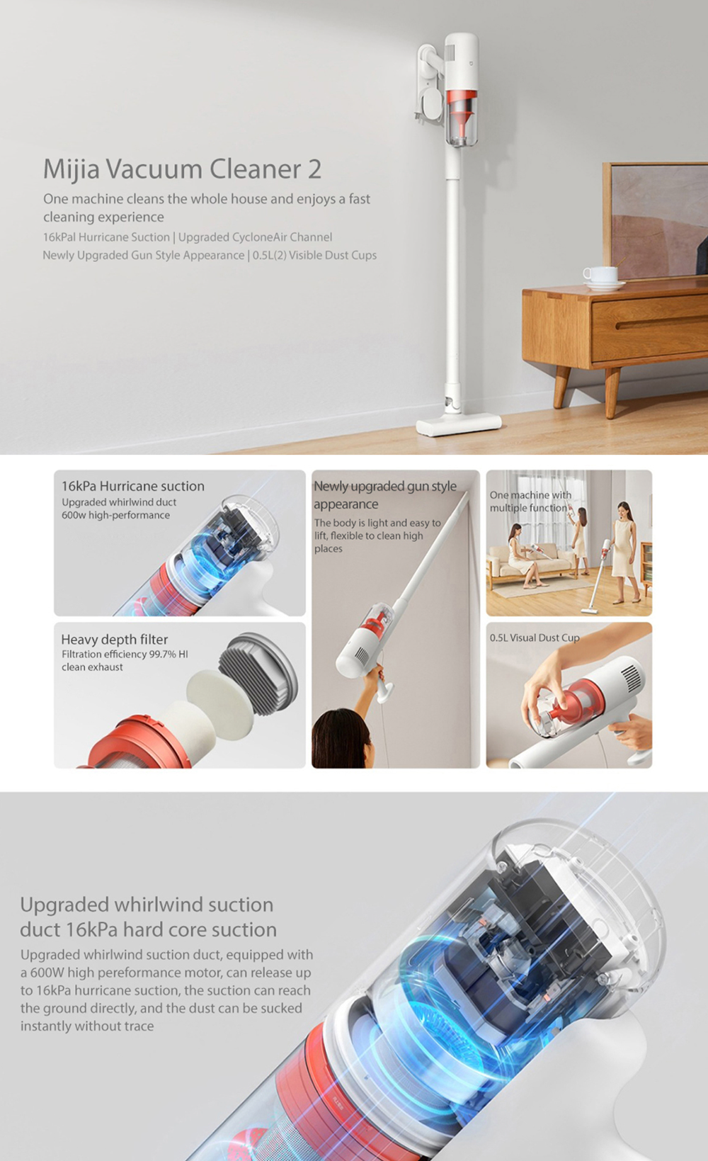 Xiaomi Mijia Vacuum Cleaner 2 | Shopee Philippines