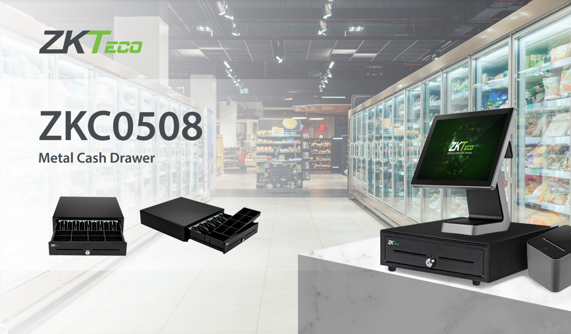 ZKTeco ZKC0508 Metal Cash Drawer Shopee Philippines