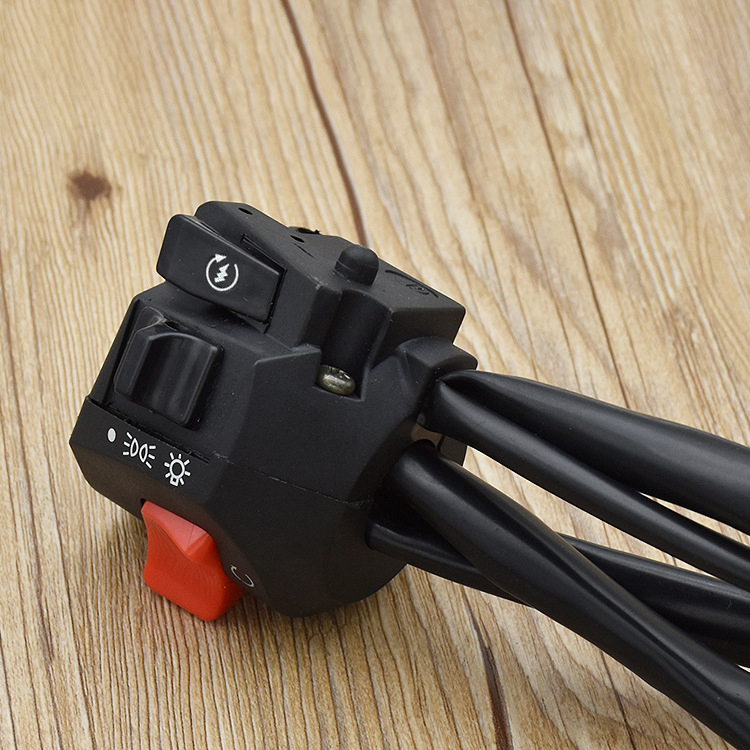 Universal Left And Right Switch Motorcycle Handlebar Mount On Off ...