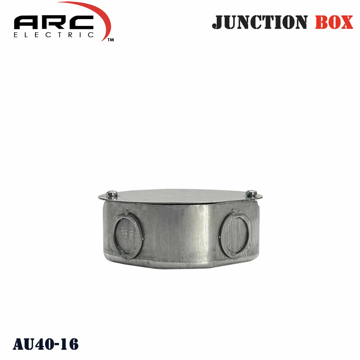 ARC Electrical Utility Junction Box Deep-Type 1/2" & 3/4" Knockout Hole ...