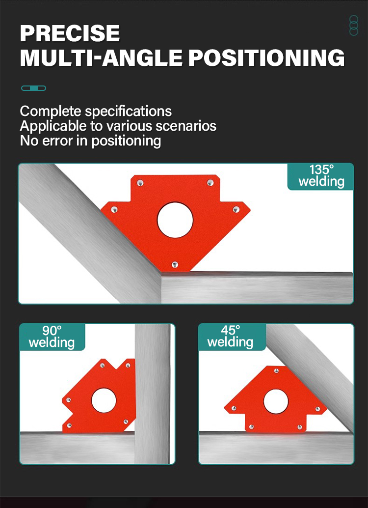 Welding Magnet Set Welding Positioner Magnetic Fixed Angle Soldering ...