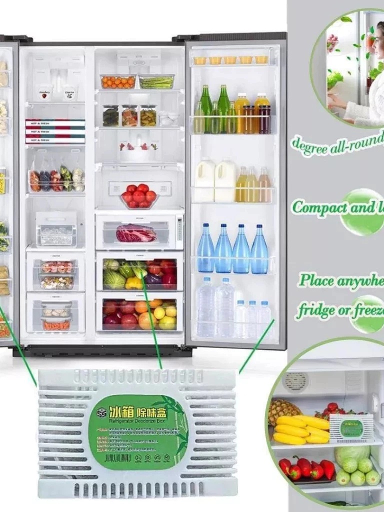 LY.1pcs Refrigerator odor removal box deodorant Bamboo charcoal ...