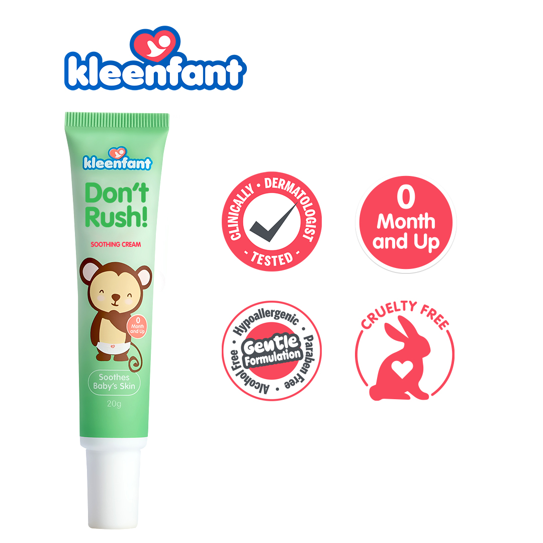 Kleenfant Don't Rush (20g) Hypoallergenic Baby Needs Skin Care for ...