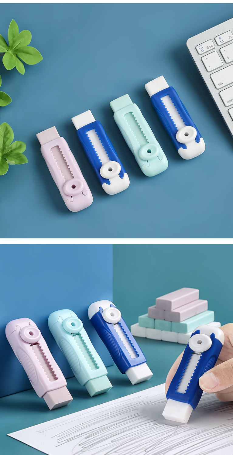 Retractable Eraser Sliding Pencil Eraser Push Pull Eraser for Painting ...