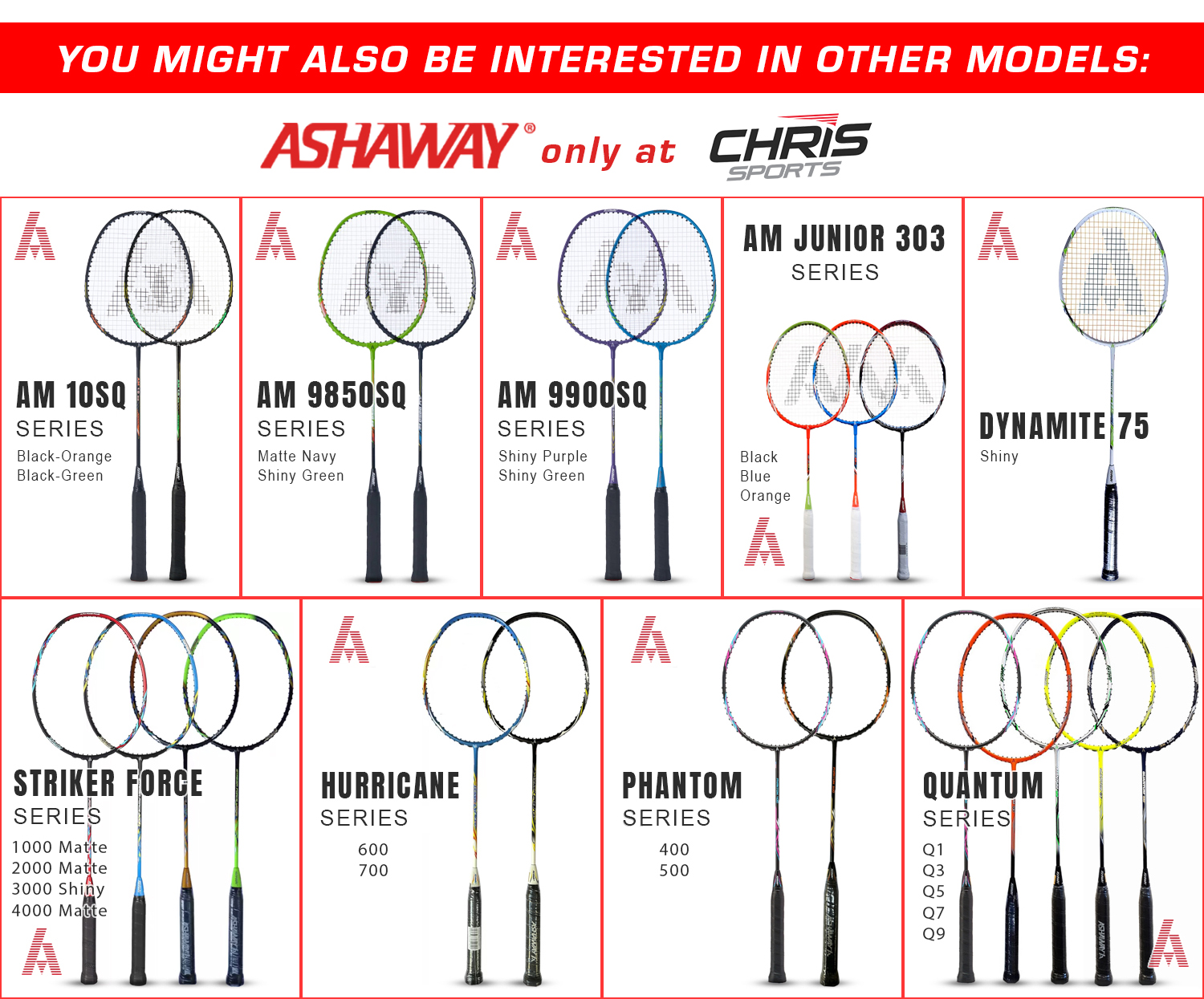 ASHAWAY DYNAMITE 75 Badminton Racket Shiny with BAG and Unstrung ...
