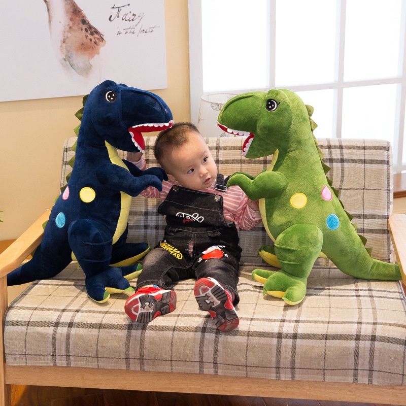 Timi Dinosaur Doll Animal Cute Cartoon Stuffed Plush Toy Pillow For ...