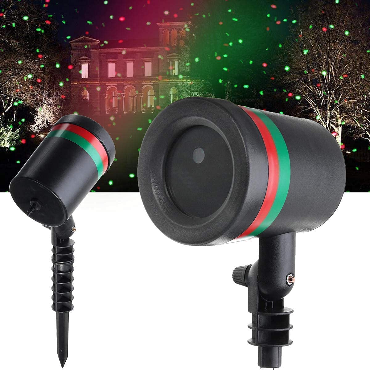 MultiColor Star Shower Projector Star Laser Motion Light Star