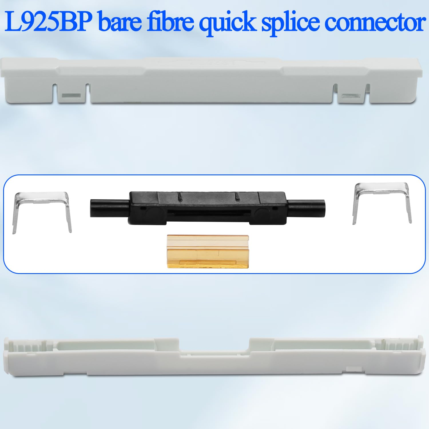 ALLAN Bare Optical Fiber Cold Connector Drop Cable Splice Fiber