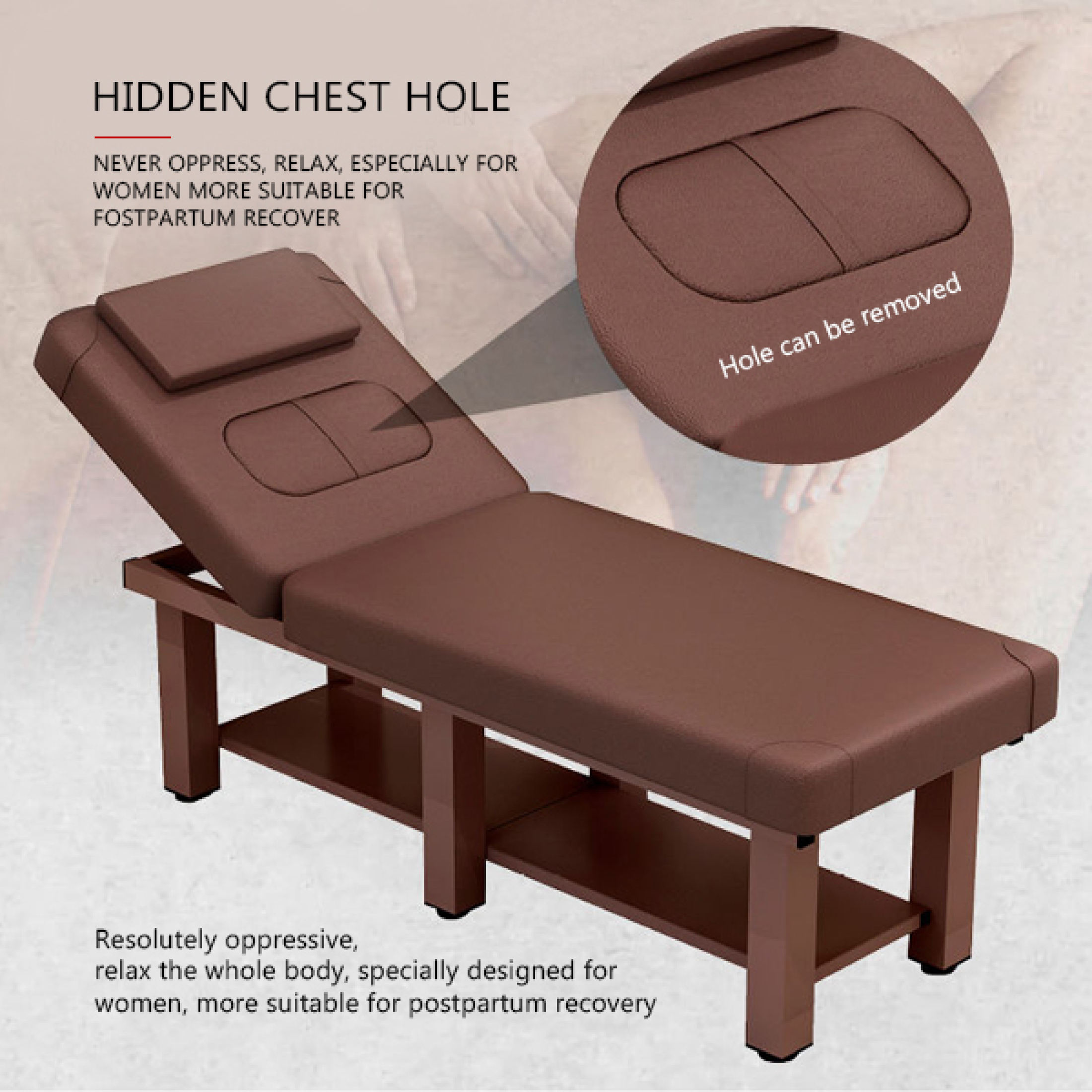 Folding beauty bed massage bed acupuncture bed massage bed spa bed