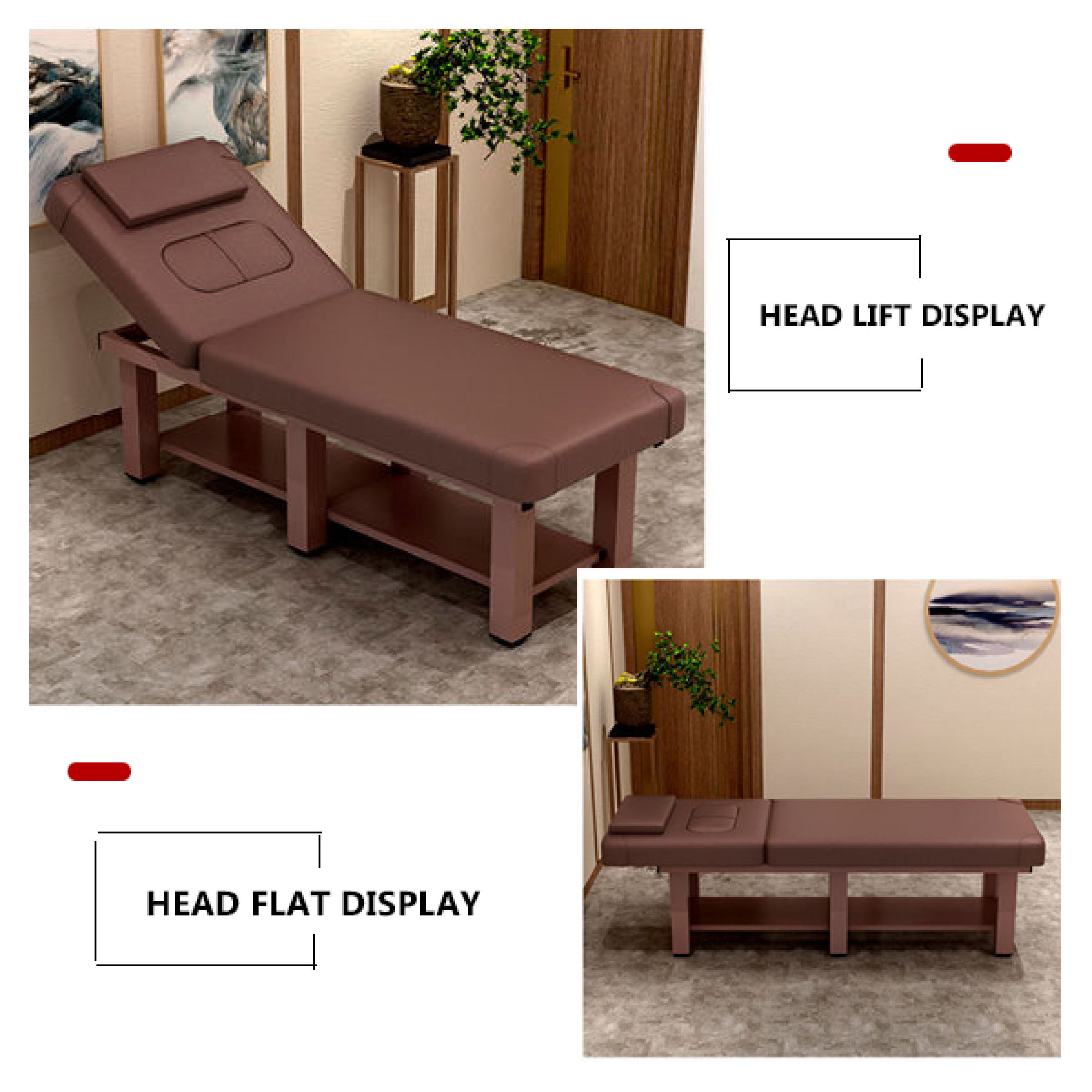 Folding beauty bed massage bed acupuncture bed massage bed spa bed