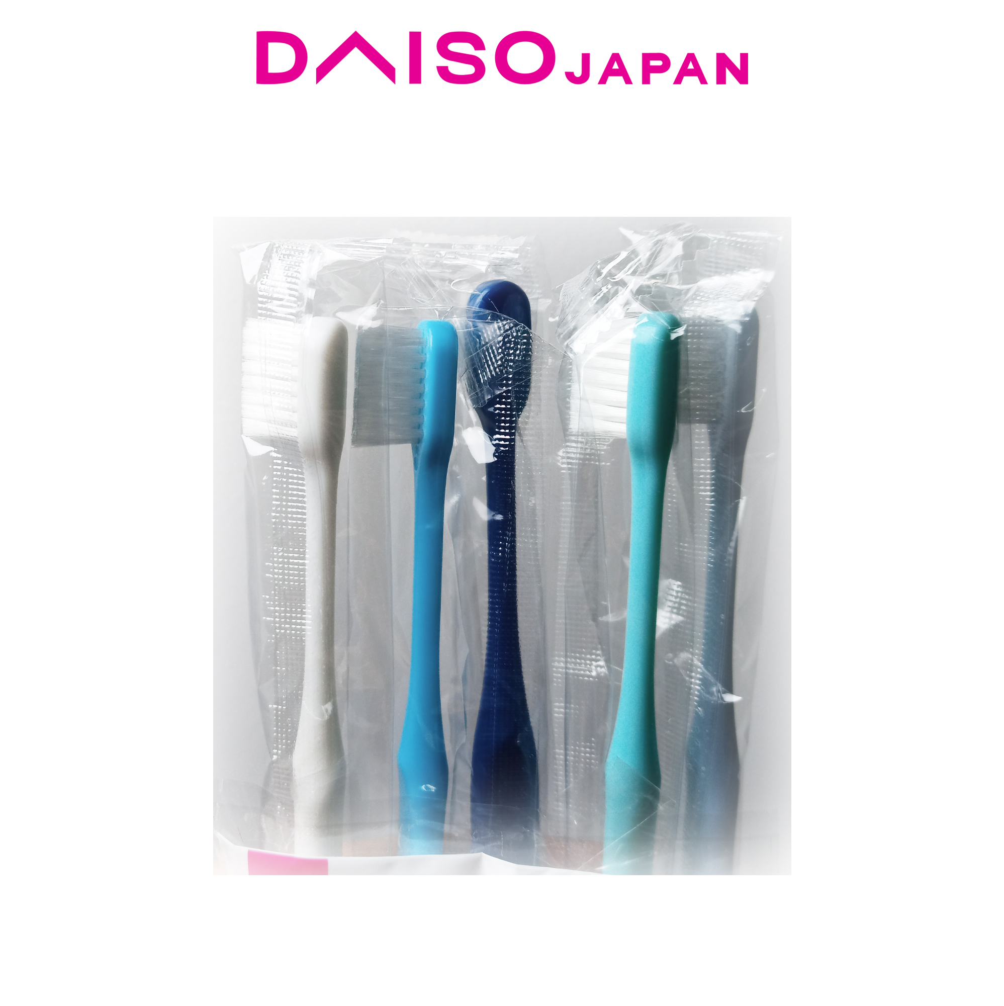 Daiso Toothbrush (Flat Type, 5 pieces) | Shopee Philippines
