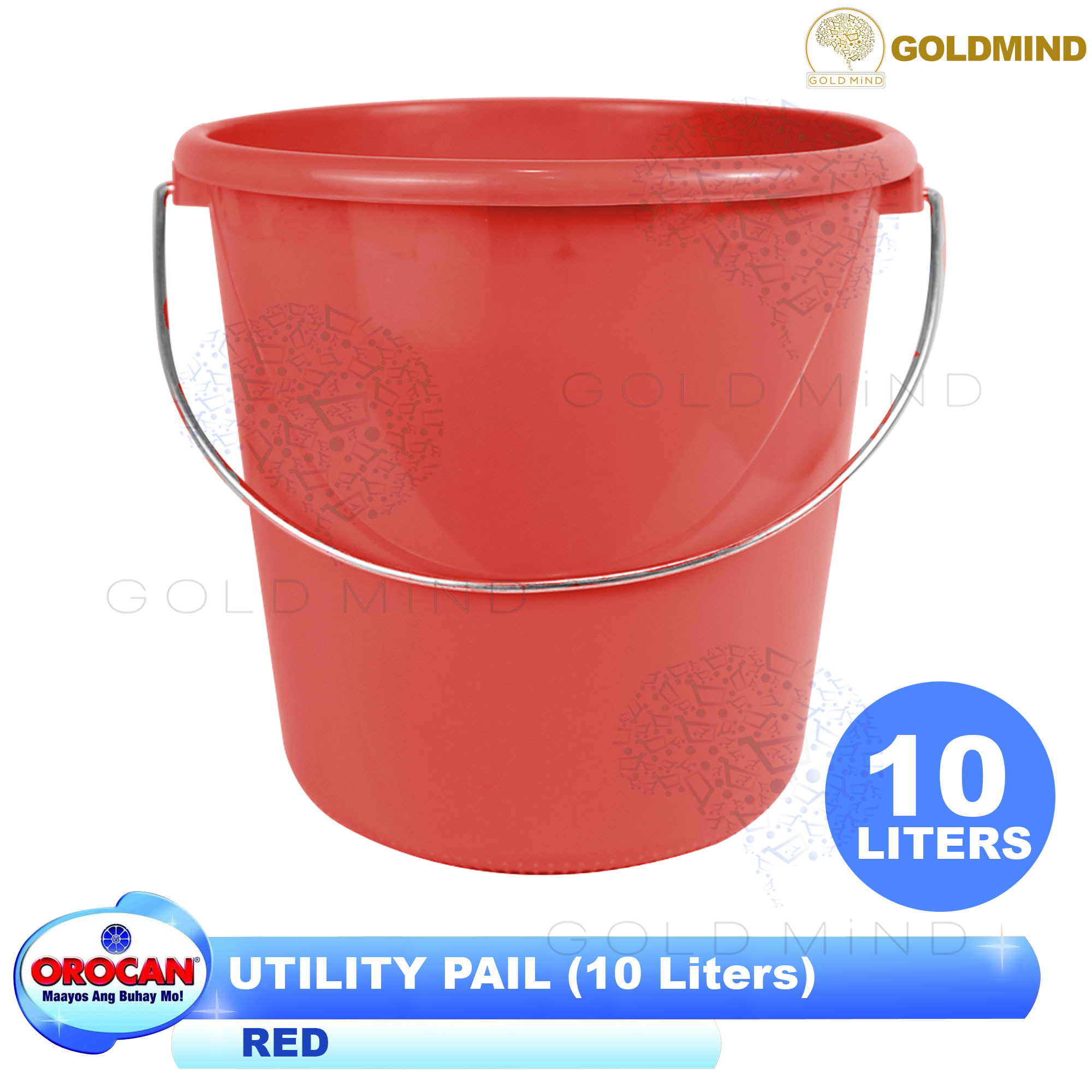 Orocan Utility Pail (10 Liters) - Gold Mind | Shopee Philippines