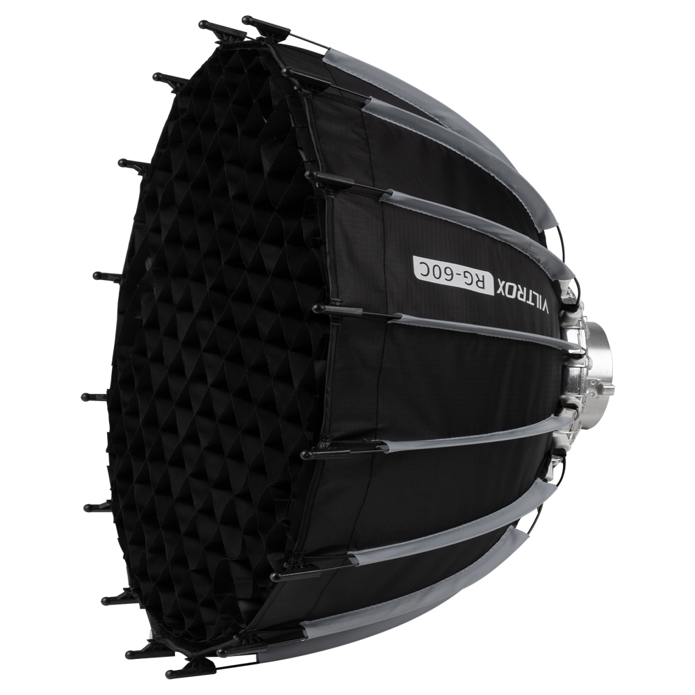 Viltrox RG-60C 60cm Foldable Deep Parabolic Softbox Reflector Diffuser ...