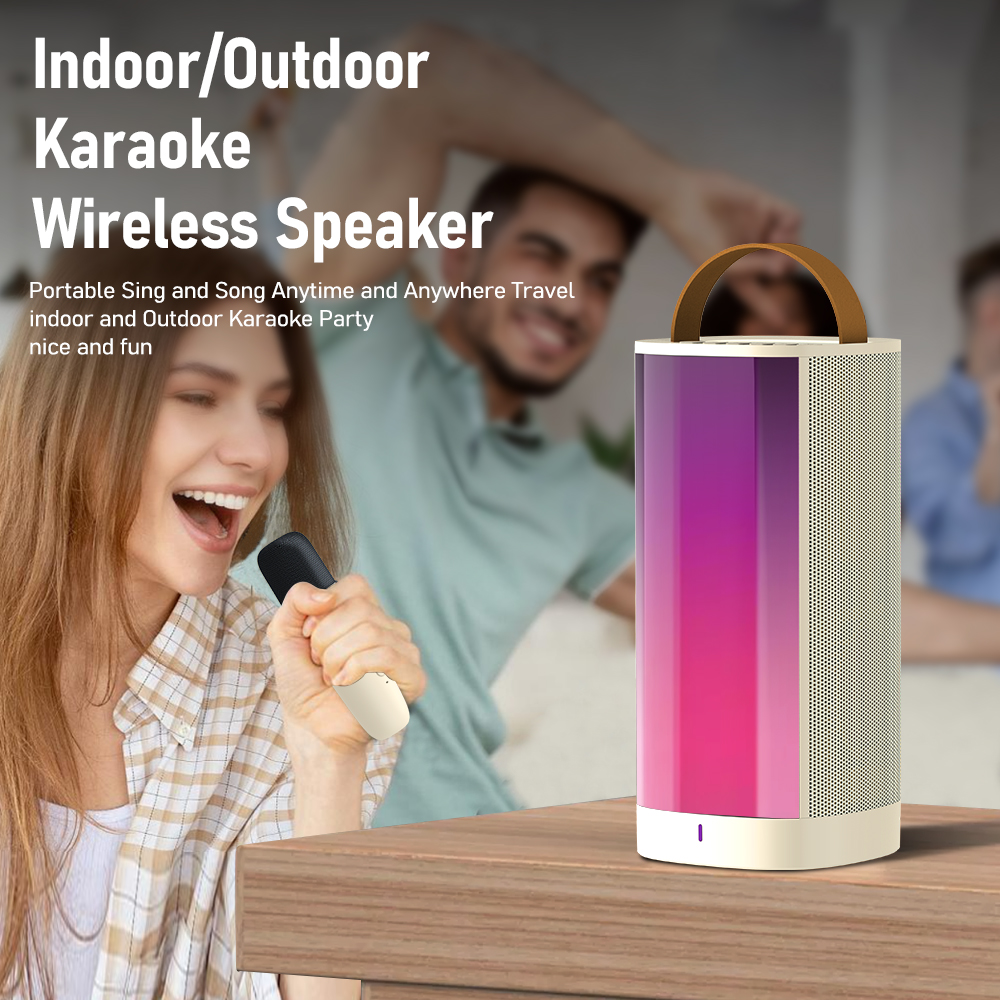 Orashare BS10 Wireless Karaoke Speaker With Mic 360° Stereo Sound ...