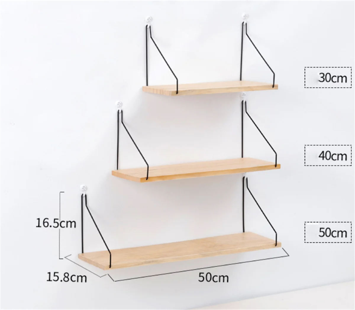 Wooden Wall Racks,Solid Wood Living Room Bedroom Partition Storage Rack ...