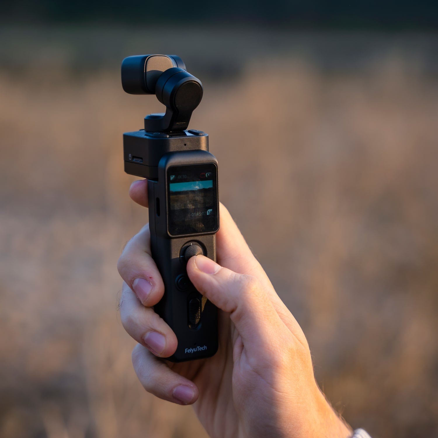 FeiyuTech Pocket 3 Kit Cordless Detachable 3-Axis Stabilizer Gimbal ...