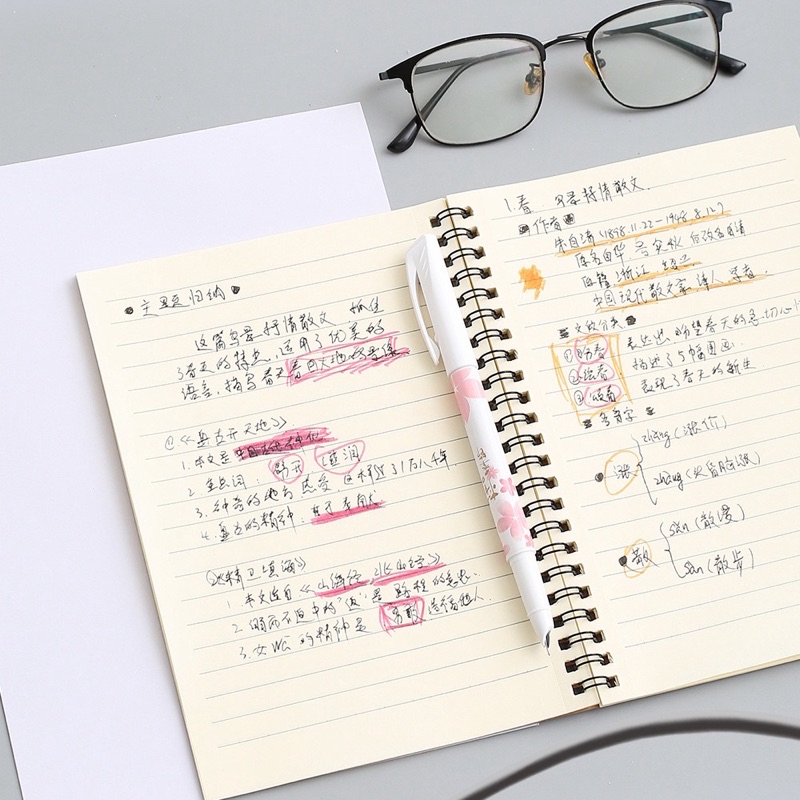 A5&B5 60 Sheets Spring Notebook kraft coil book Kraft Paper Notebook ...
