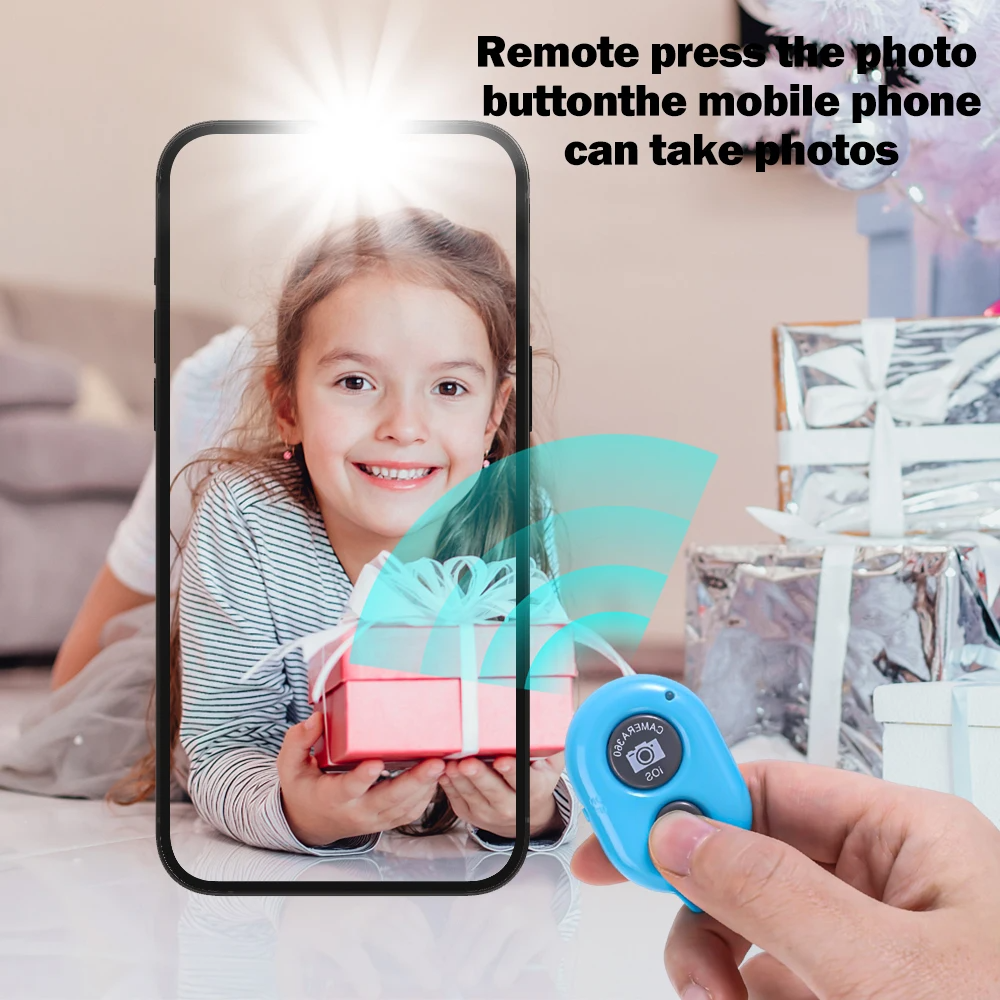 Bluetooth Remote Shutters，Mini Phone Selfie Wireless Controller Camera ...