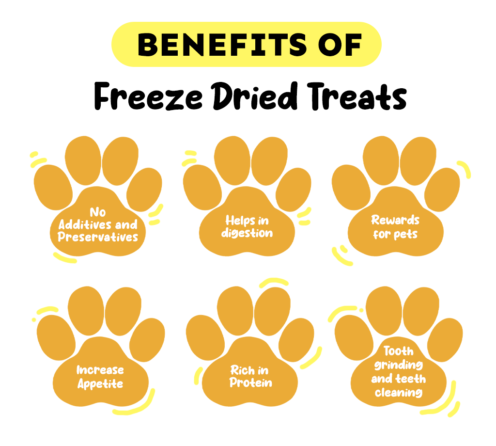 Petsup Dog Freeze Dried Treats 30g Snacks Chicken Liver Duck Goat Milk