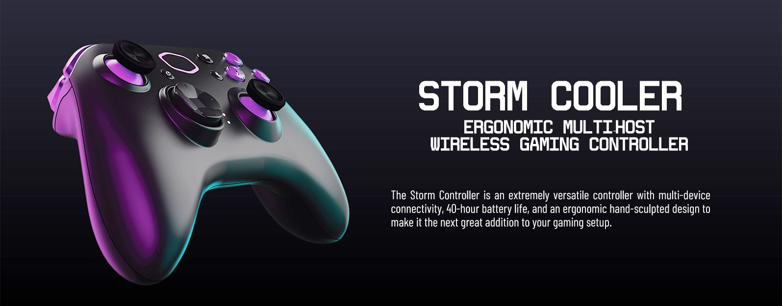 Cooler Master Storm Controller - Wired Type C | Wireless Bluetooth ...