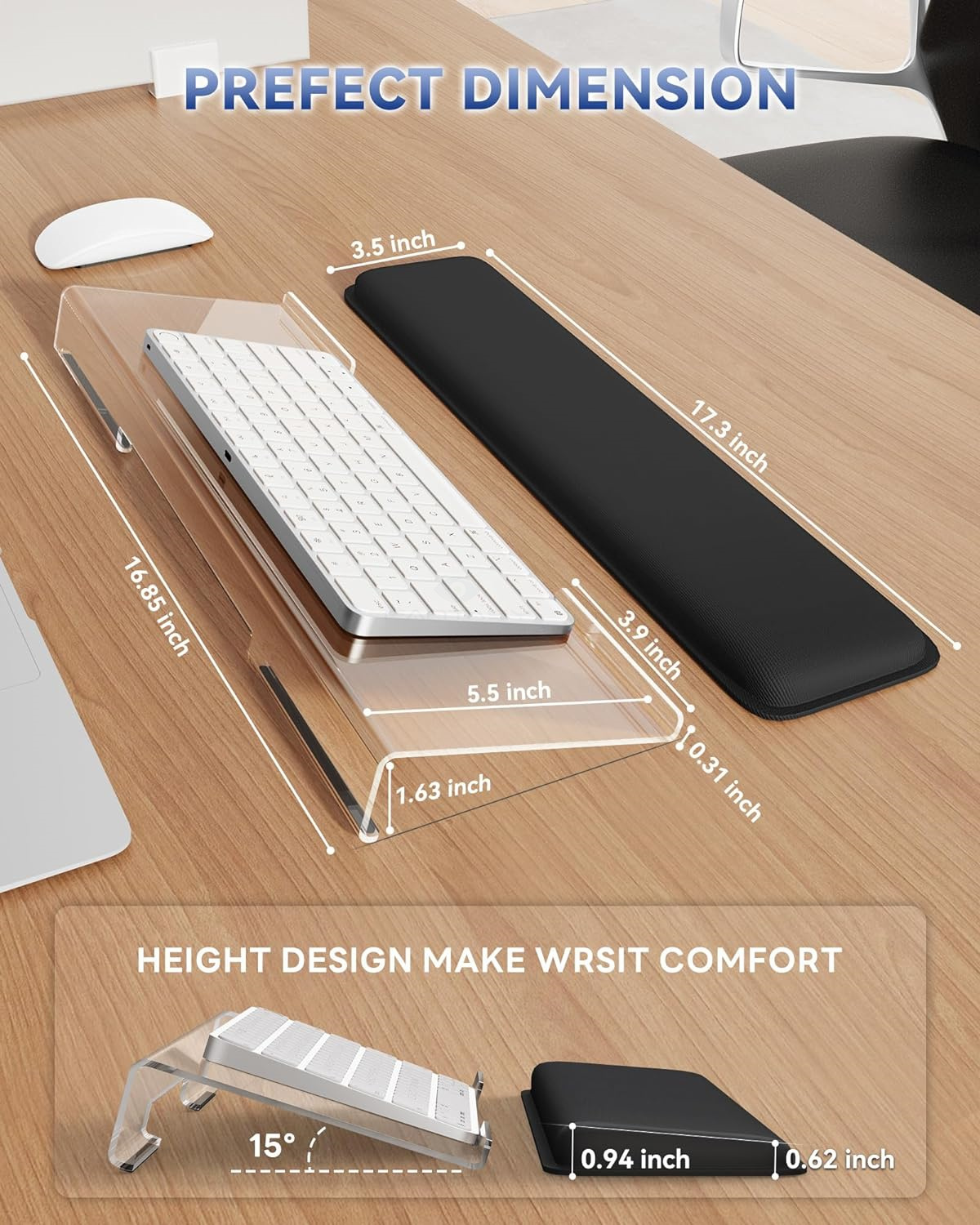 Fantasy Computer Keyboard Stand Keyboard Riser for Easy Typing ...