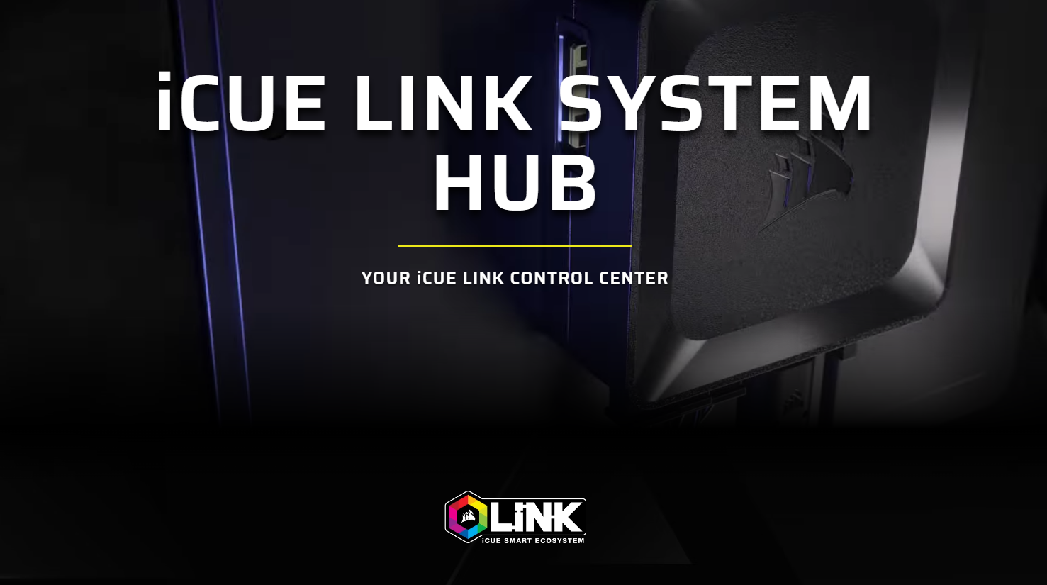 Itw | Corsair USB Hub iCUE LINK System Hub (CS-CL-9011116-WW) | Shopee ...