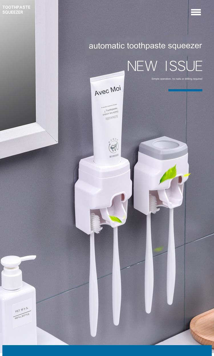 Household multifunctional automatic lazy toothpaste squeezing device ...