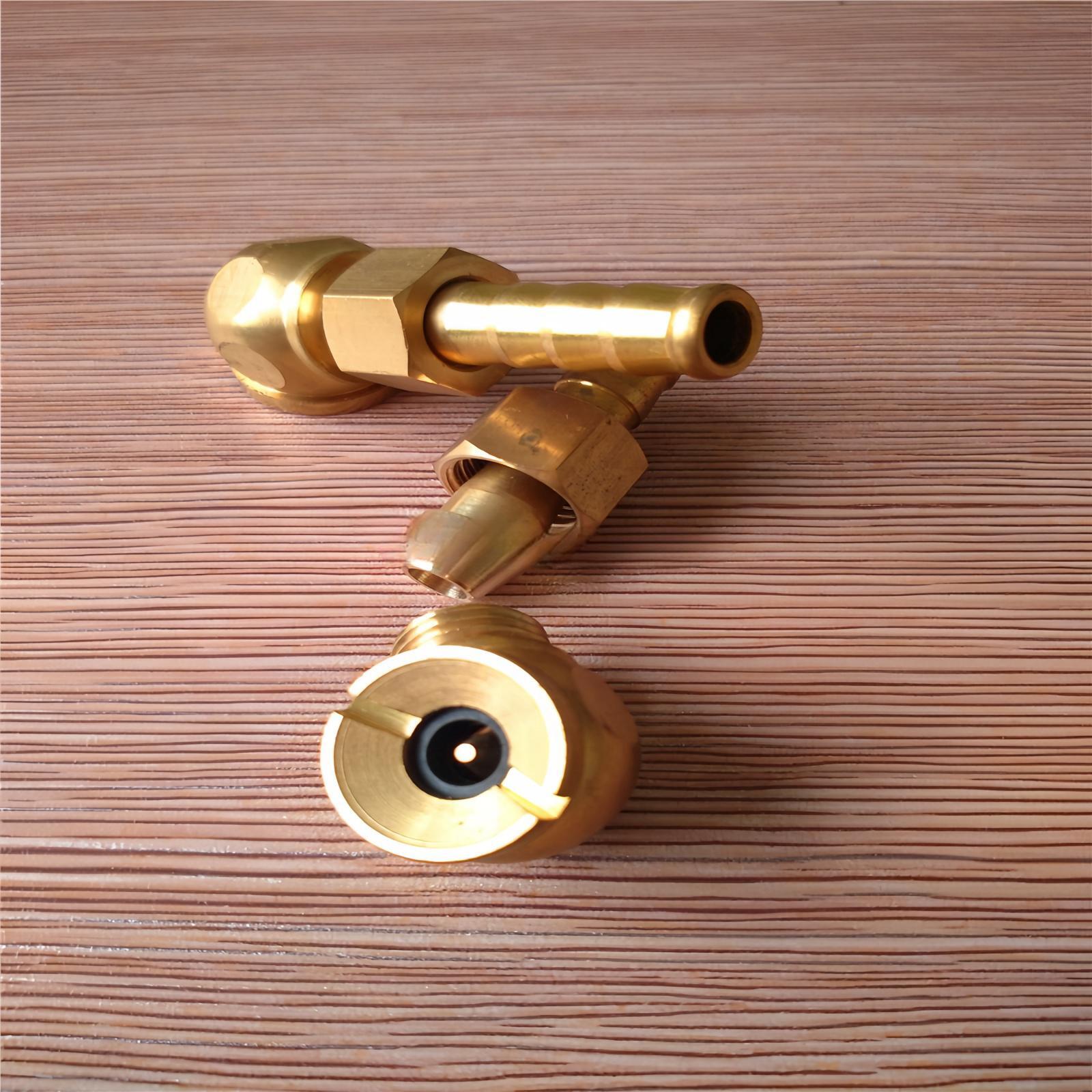 Brass Quick Connect Tire Valve Inflation Nozzle Adapter Tools AIR CHUCK ...