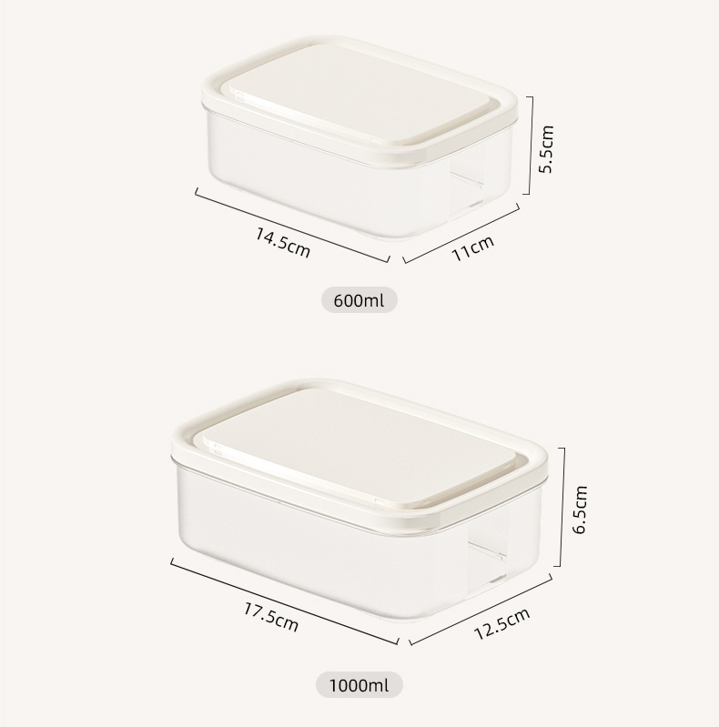 Ref Organizer Food Storage Food Container With Cover Food Sealed ...