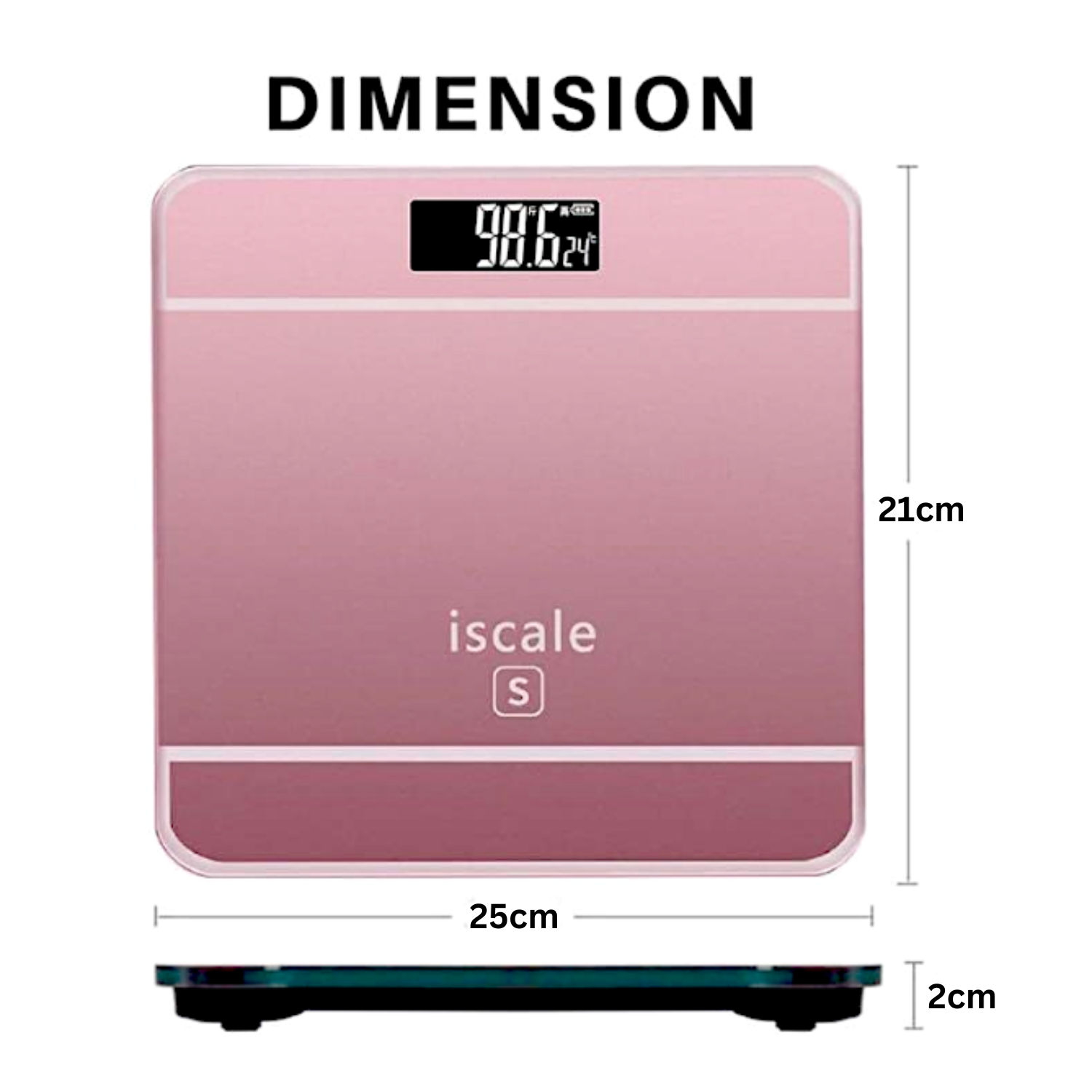 Avinas 100% Original Lucky Iscale Digital LCD Electronic Tempered Glass ...