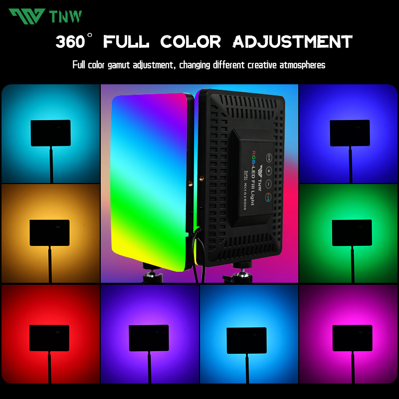 TNW 11 inch RGB LED Light Studio Video Photography Fill Light CRI95 ...